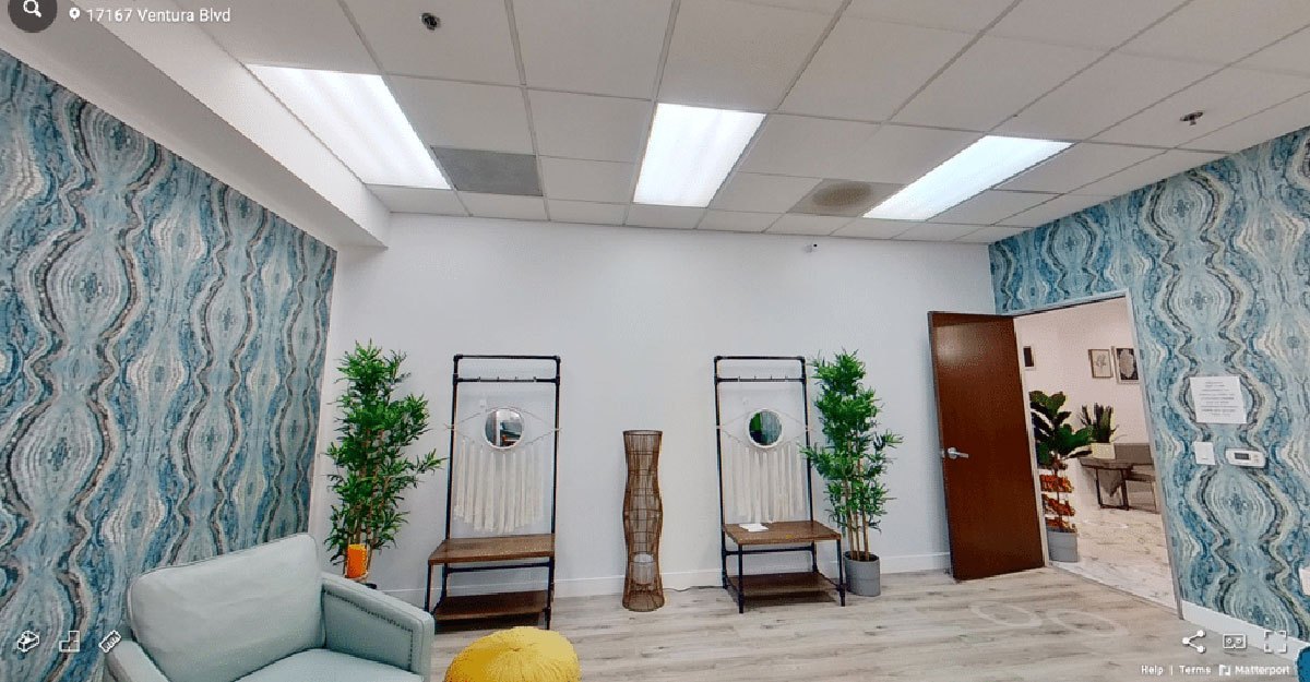 Relaxing room at Montare Outpatient mental health treatment facility
