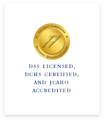 DSS licensed, DCHS certified, and JCAHO accredited